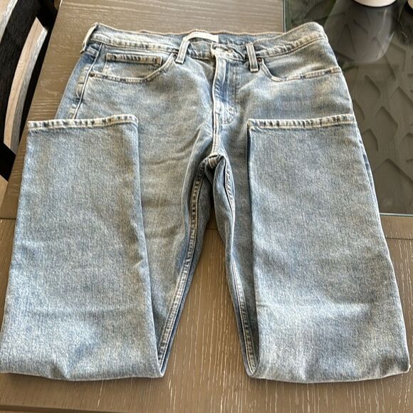 Signature Gold by Levi Strauss & Co. Men's Slim Straight Jeans Size W34 X L30 - Picture 11 of 12